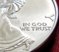 In God we trust on dollar bill